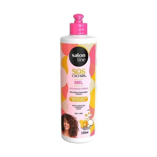 Umidificador Salon Line Sos Mel 500ml — Salon Line | Farmácia Resyla