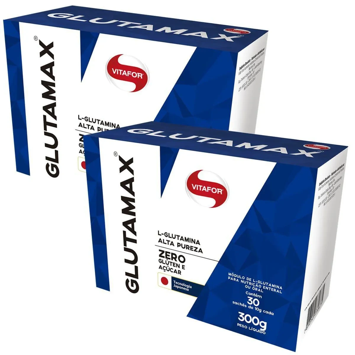 Kit 2X Glutamax – 30 Sachês 10G – Vitafor — Glutamax | Farmácia Resyla