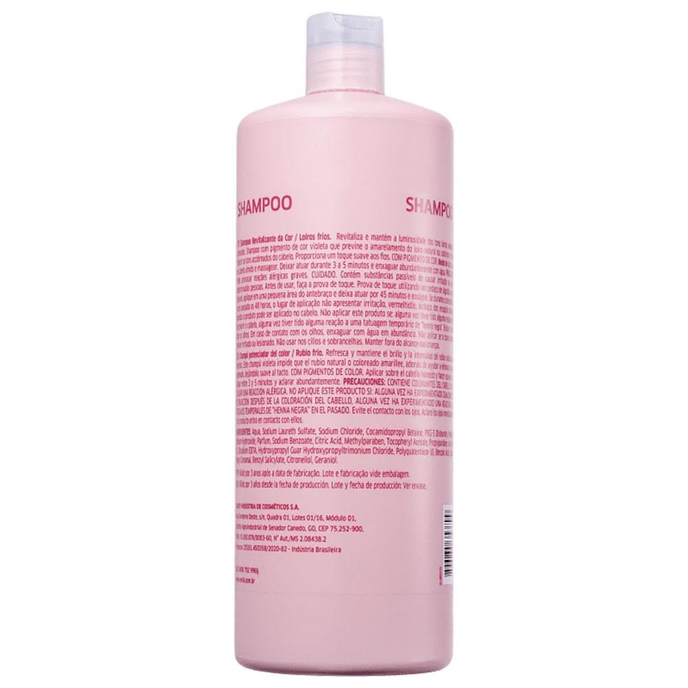 Wella Blonde Recharge - Shampoo Desamarelador 1000ml — imagem 2 | Farmácia Resyla