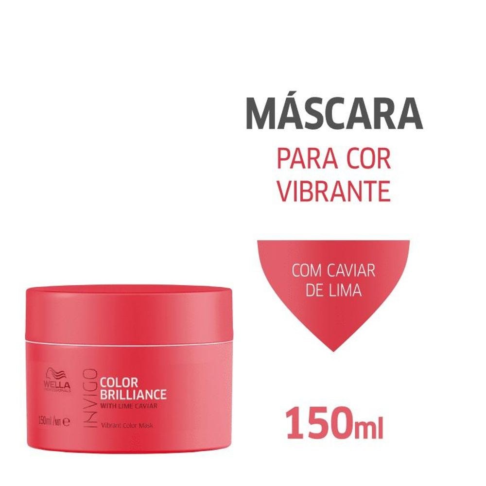 Wella Professionals Invigo Color Brilliance - Máscara Capilar 150ml — imagem 4 | Farmácia Resyla