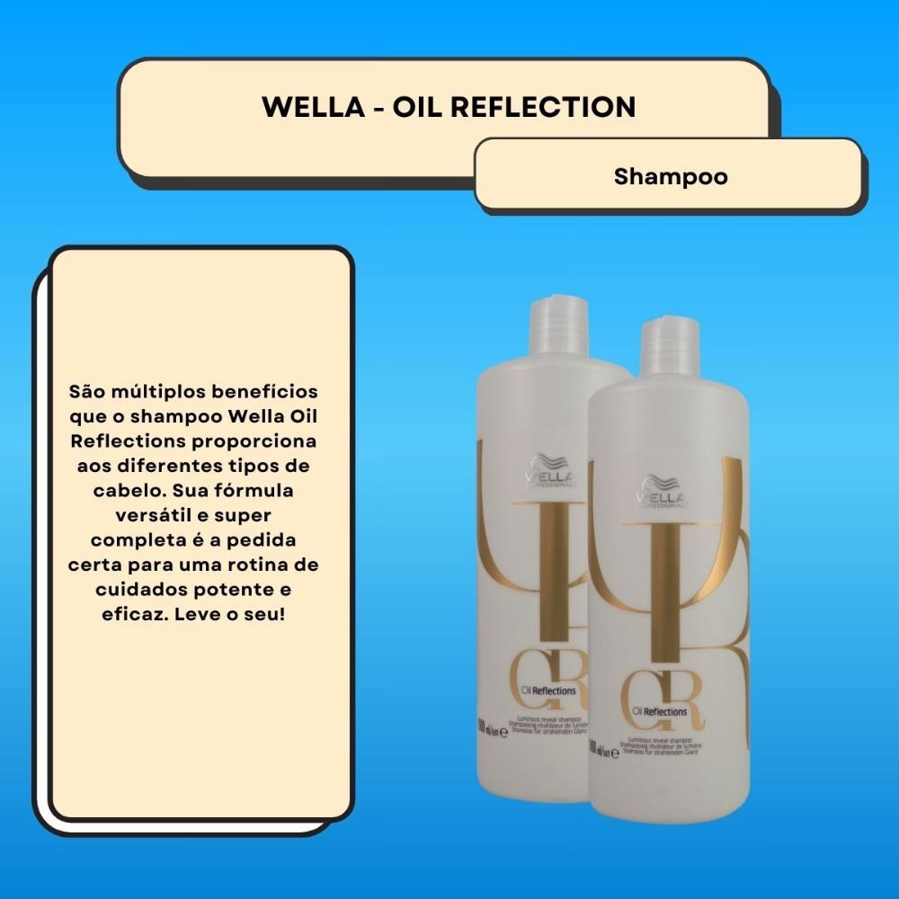 Wella Professionals Oil Reflections Kit 2 Shampoo 1000ml — imagem 2 | Farmácia Resyla