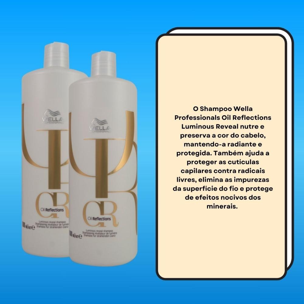 Wella Professionals Oil Reflections Kit 2 Shampoo 1000ml — imagem 3 | Farmácia Resyla