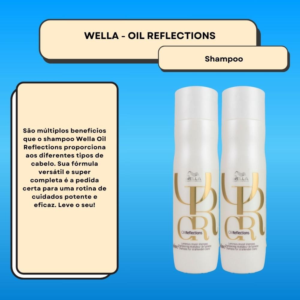 Wella Professionals Oil Reflections Kit 2 Shampoo 250ml — imagem 2 | Farmácia Resyla