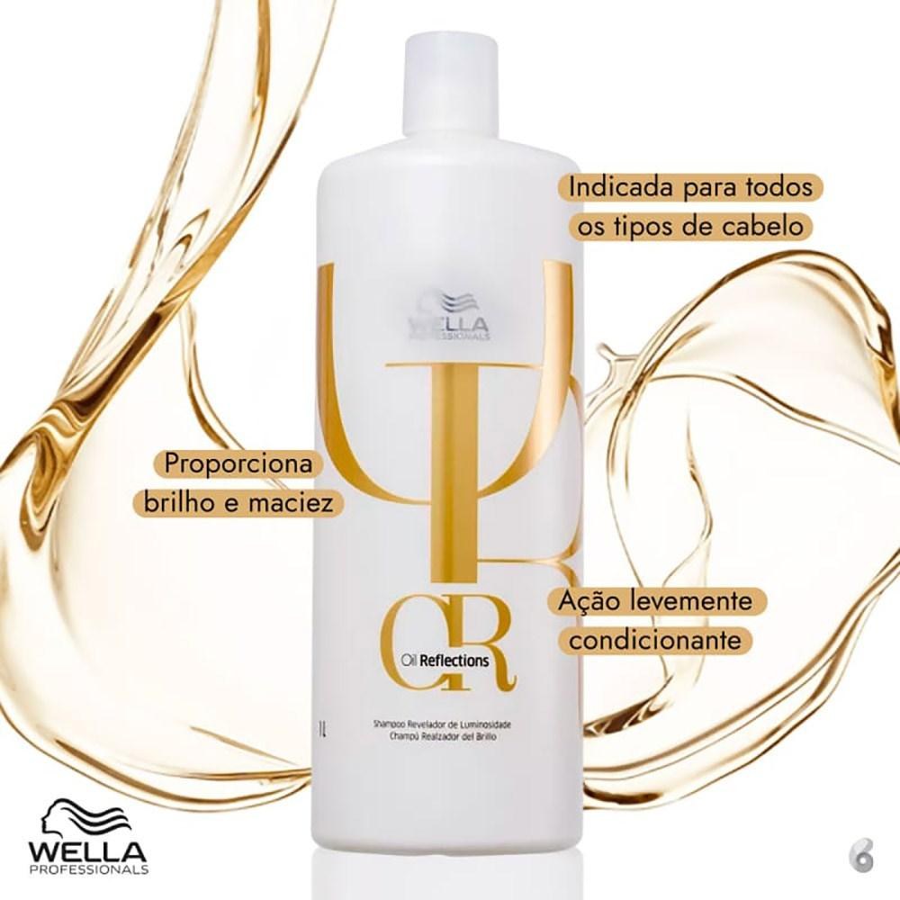 Wella Professionals Oil Reflections Luminous Reveal - Shampoo 1000ml — imagem 3 | Farmácia Resyla